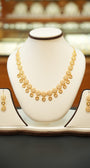 22K Gold Designer Necklace Set