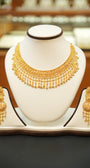 22K Gold Designer Necklace Set