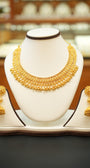 22K Gold Designer Necklace Set
