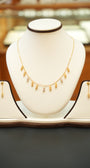 22K Gold Designer Necklace Set