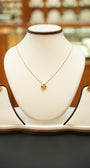 22K Gold Clover Designer Necklace Set
