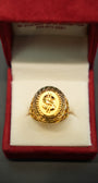 22k Gold Designer Men's Ring