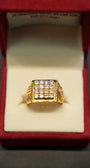 22k Gold Designer Men's Ring