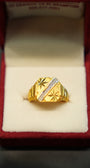 22k Gold Designer Men's Ring