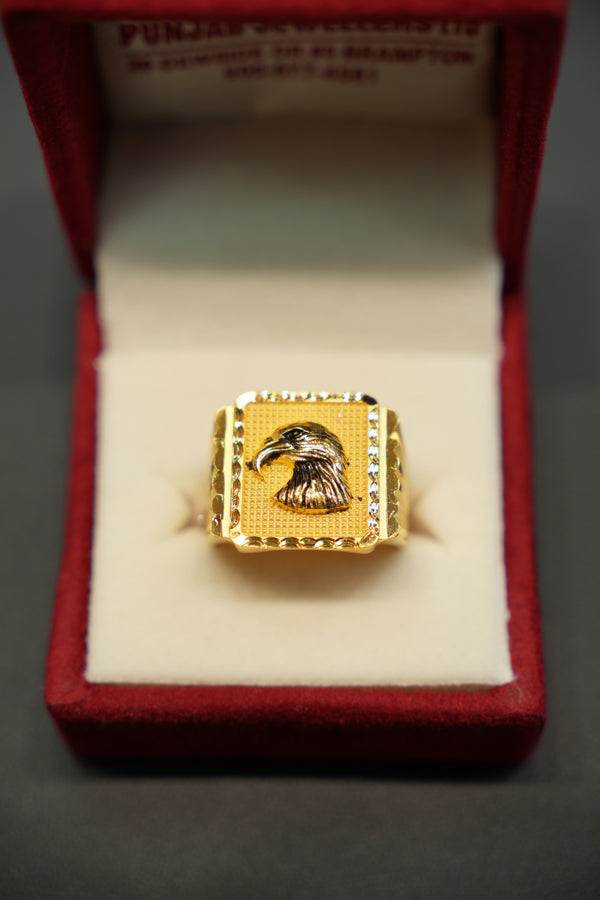 22k Gold Designer Men's Ring