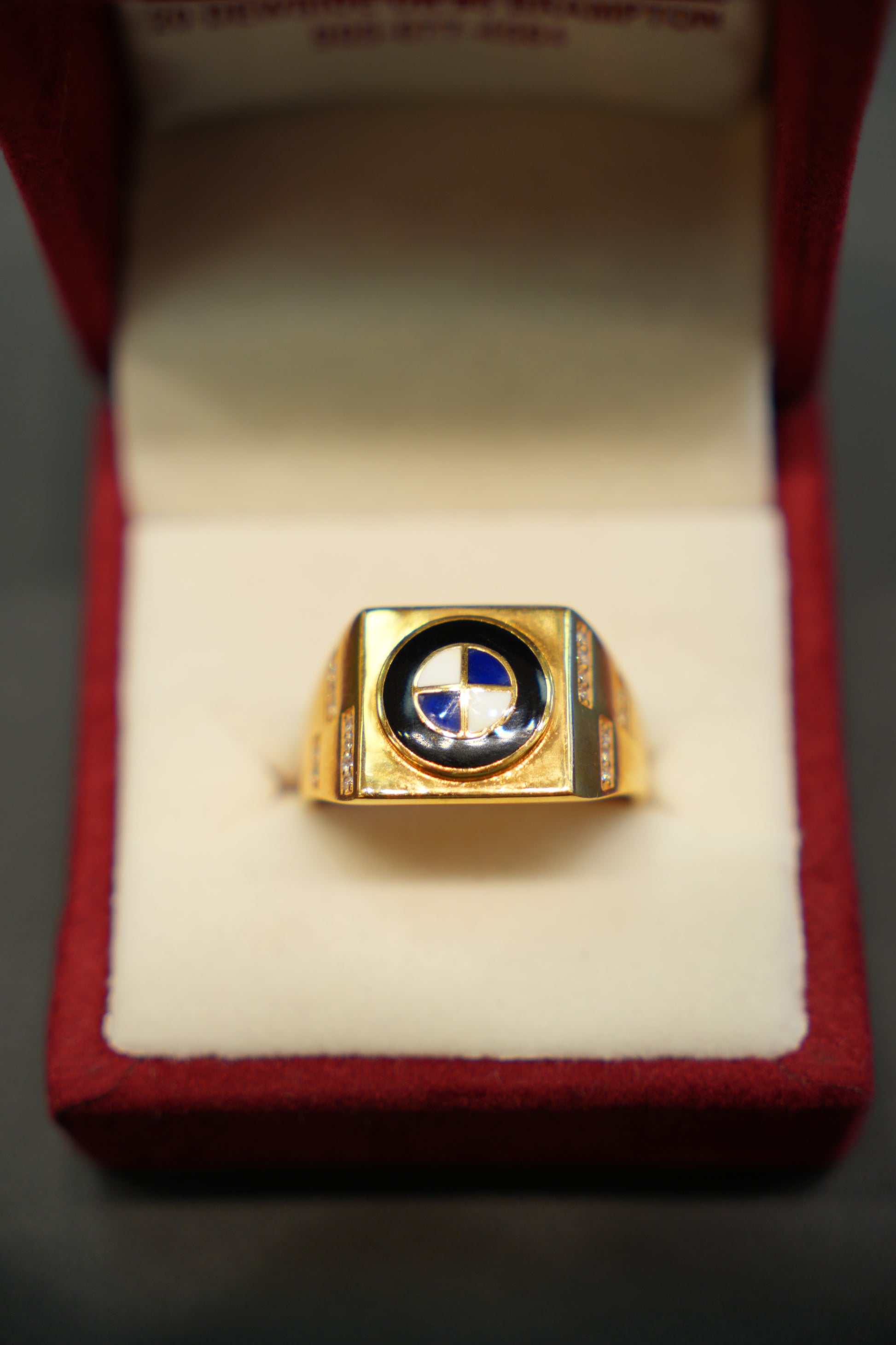 22k Gold Designer Men's Ring