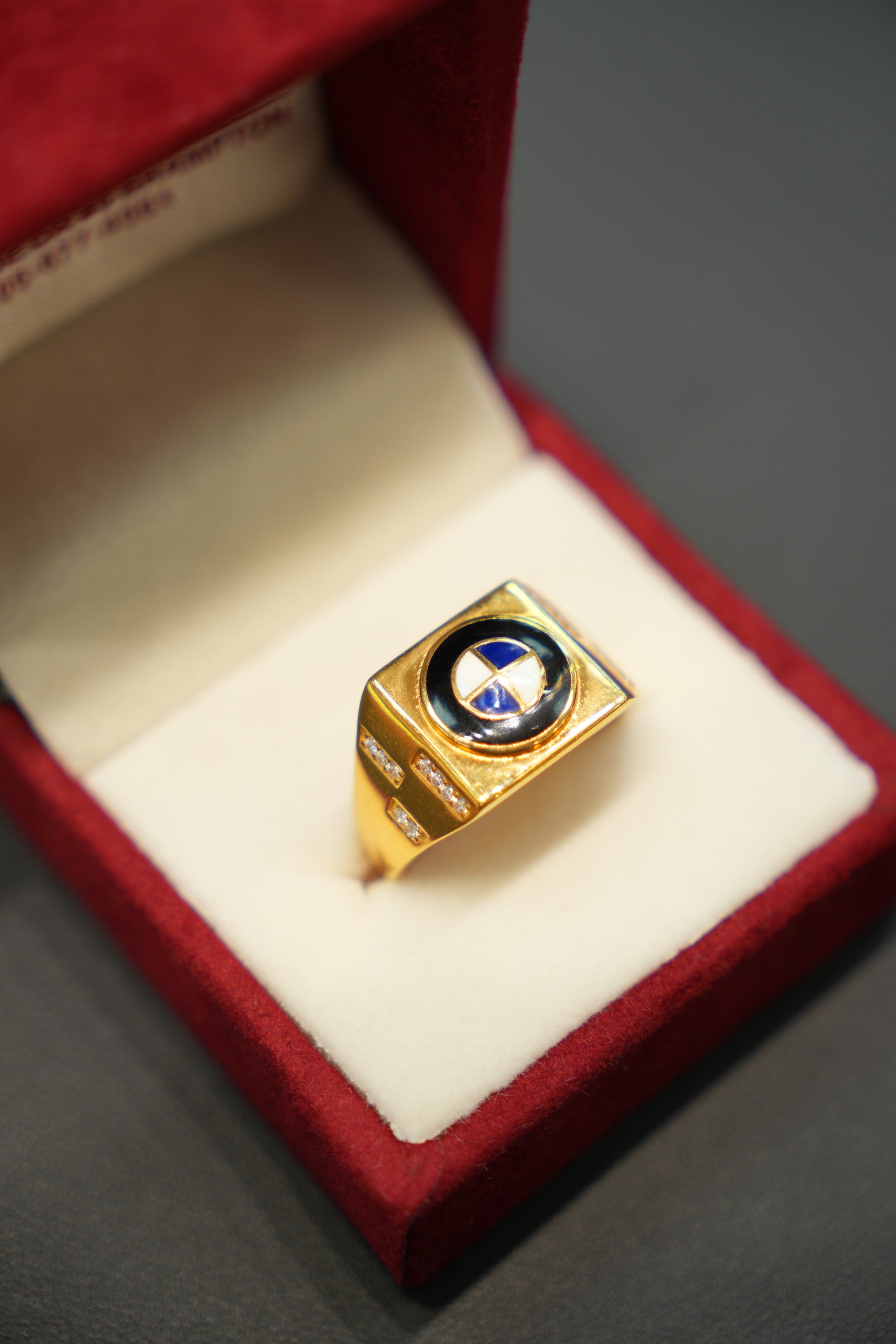 22k Gold Designer Men's Ring