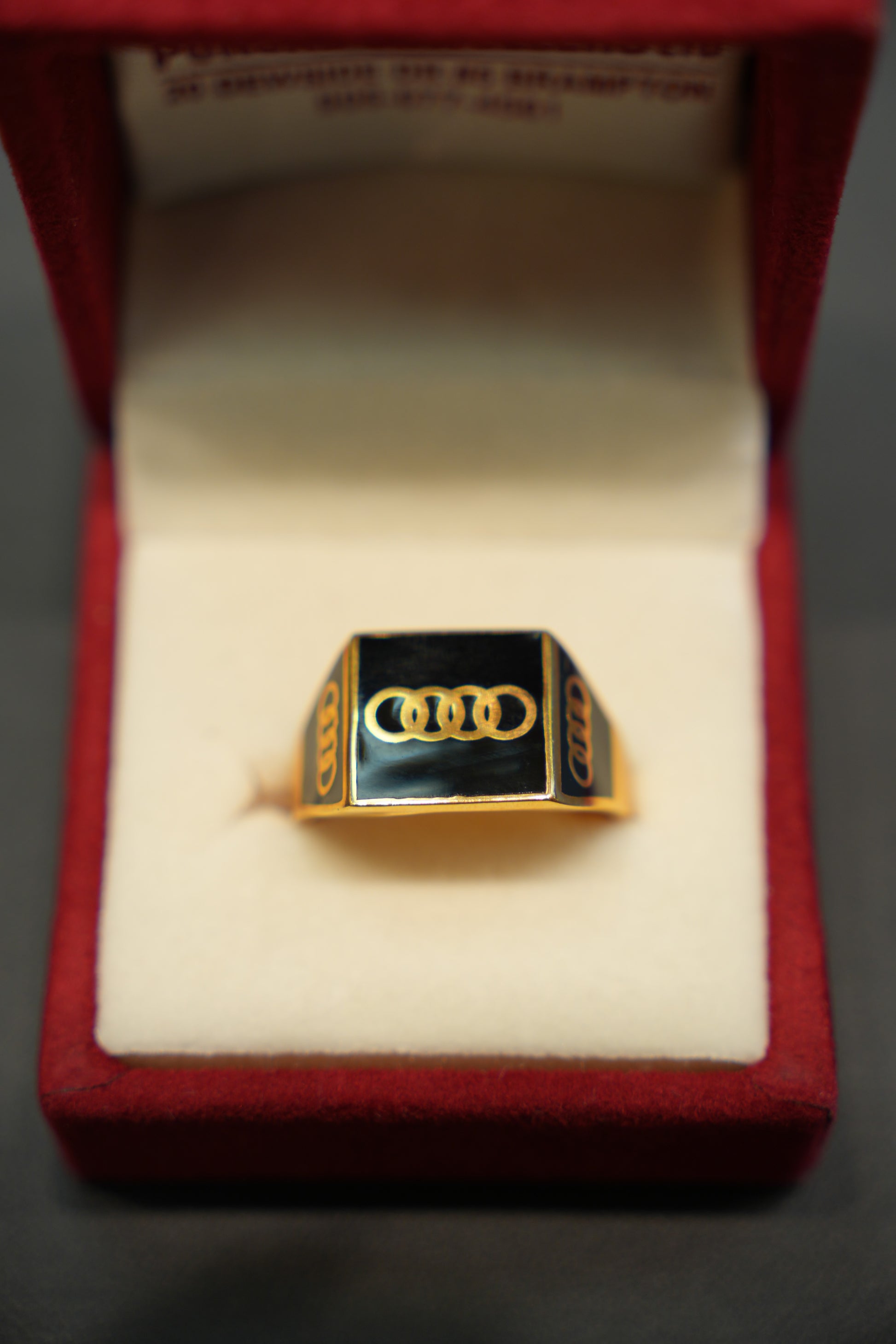 22k Gold Designer Men's Ring