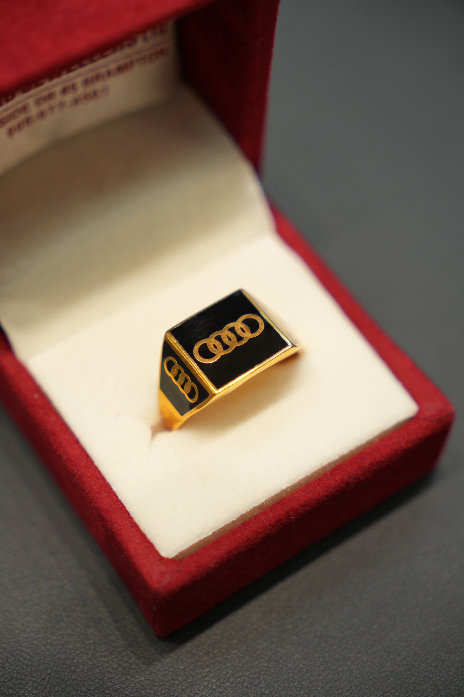 22k Gold Designer Men's Ring
