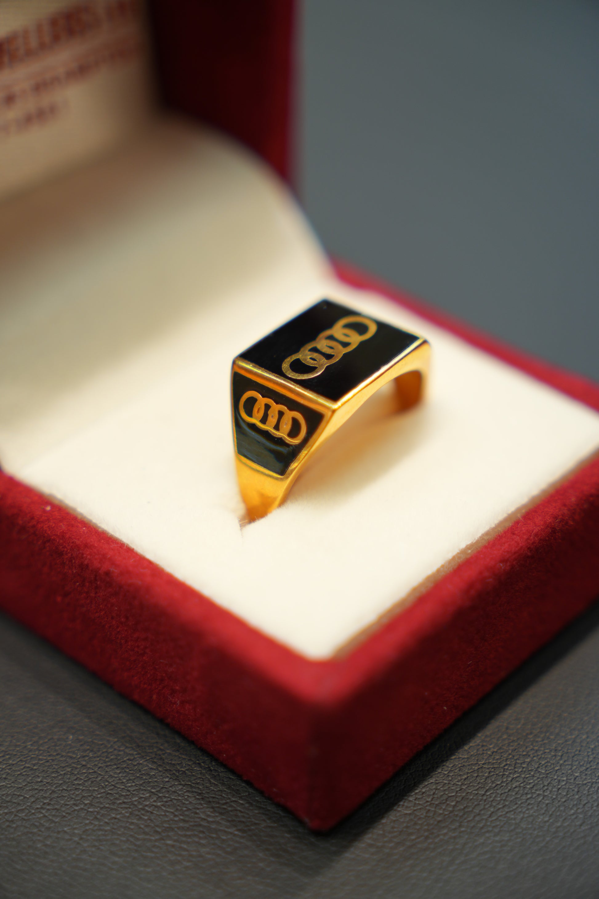 22k Gold Designer Men's Ring