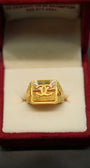 22k Gold Designer Men's Ring
