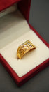 Premium quality men's gold ring