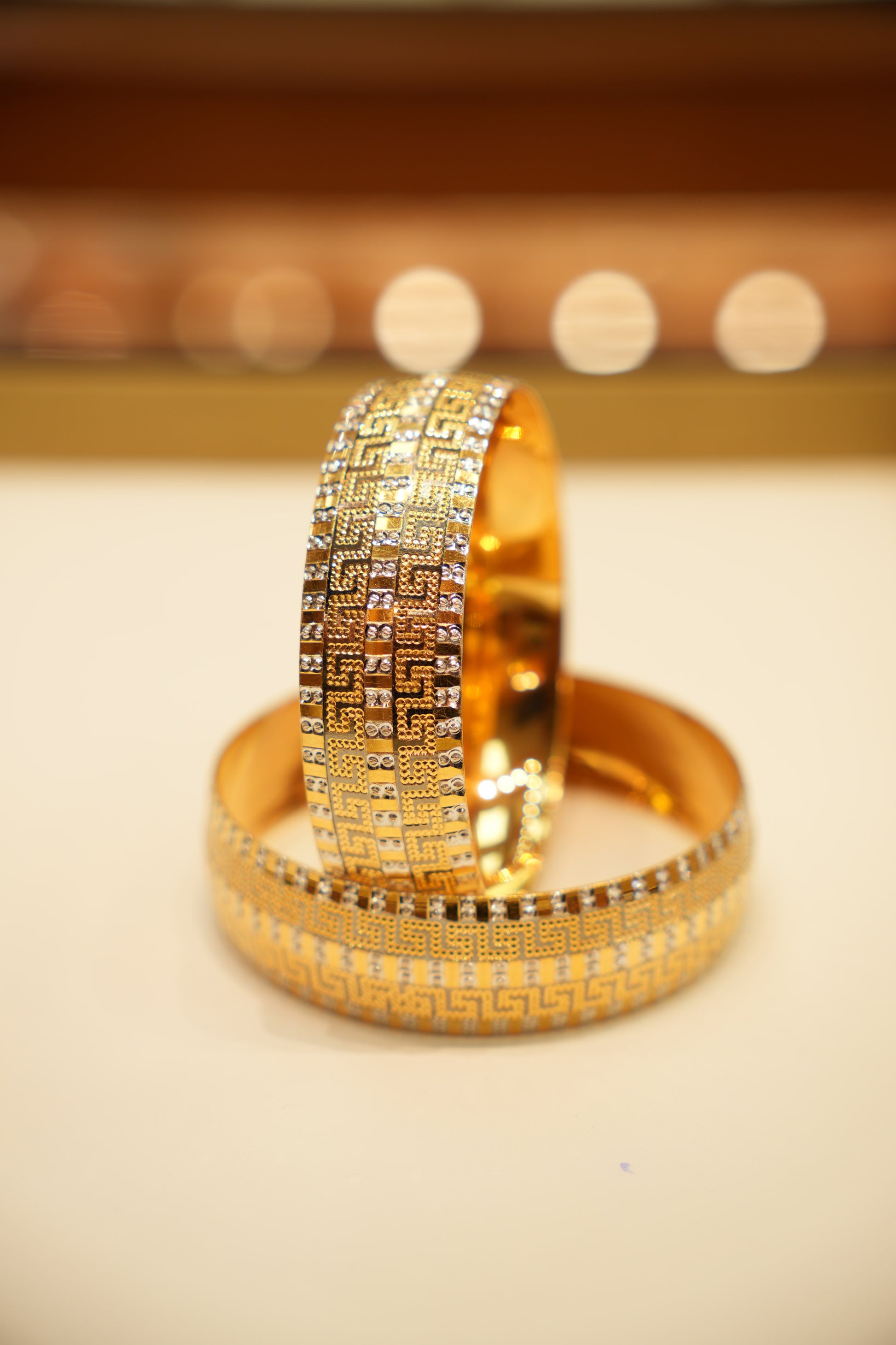 22K Gold Ethnic Ladies Bangles