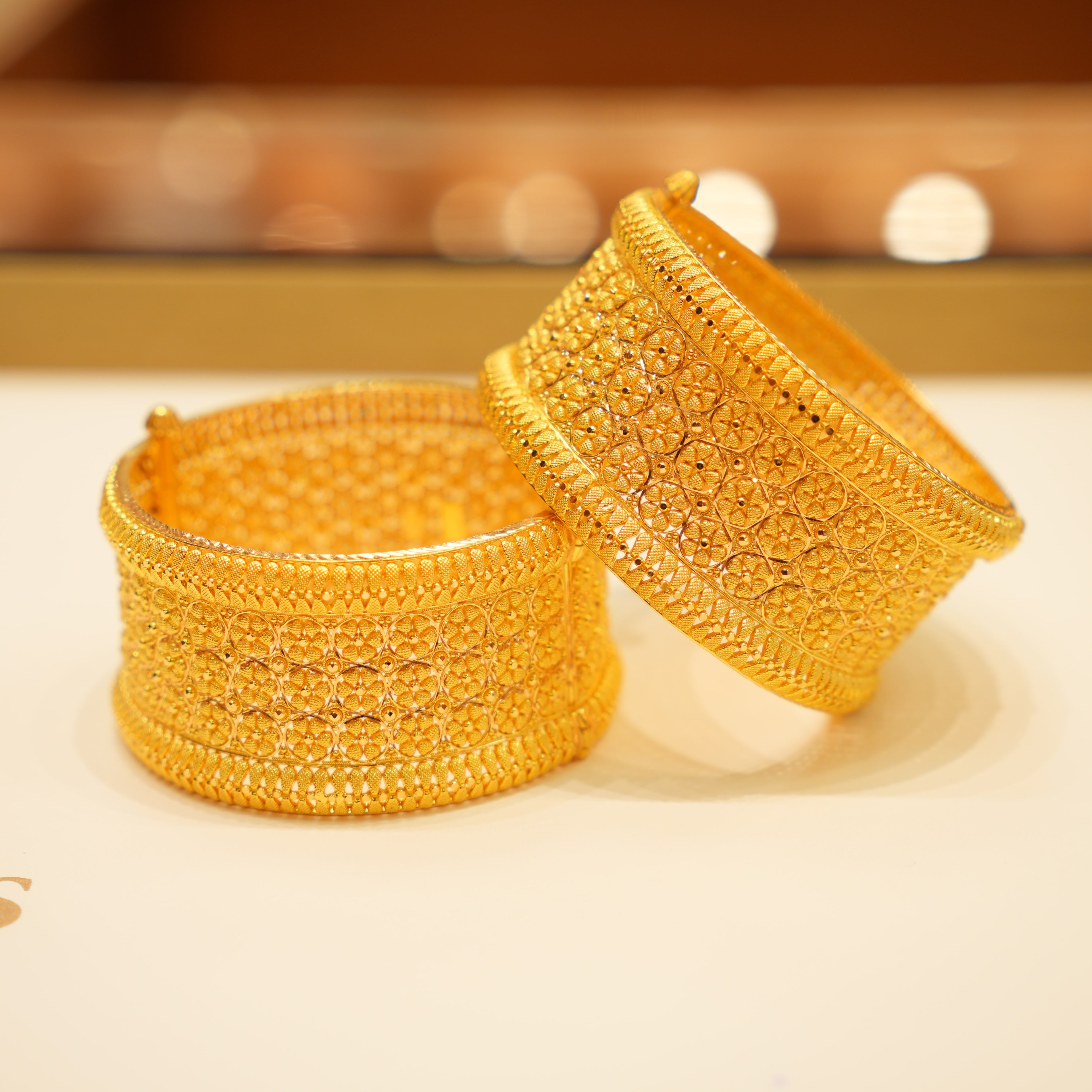 22K Gold Ladies Bangles