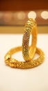 Beautiful handcrafted gold jewelry bangle