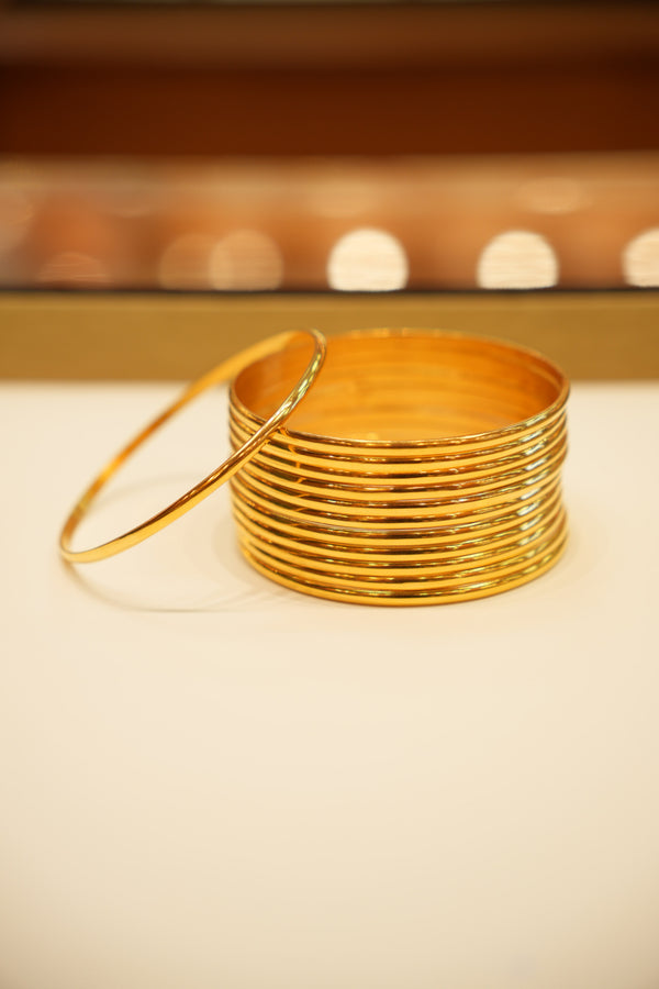 22K Gold Ladies Bangles Set