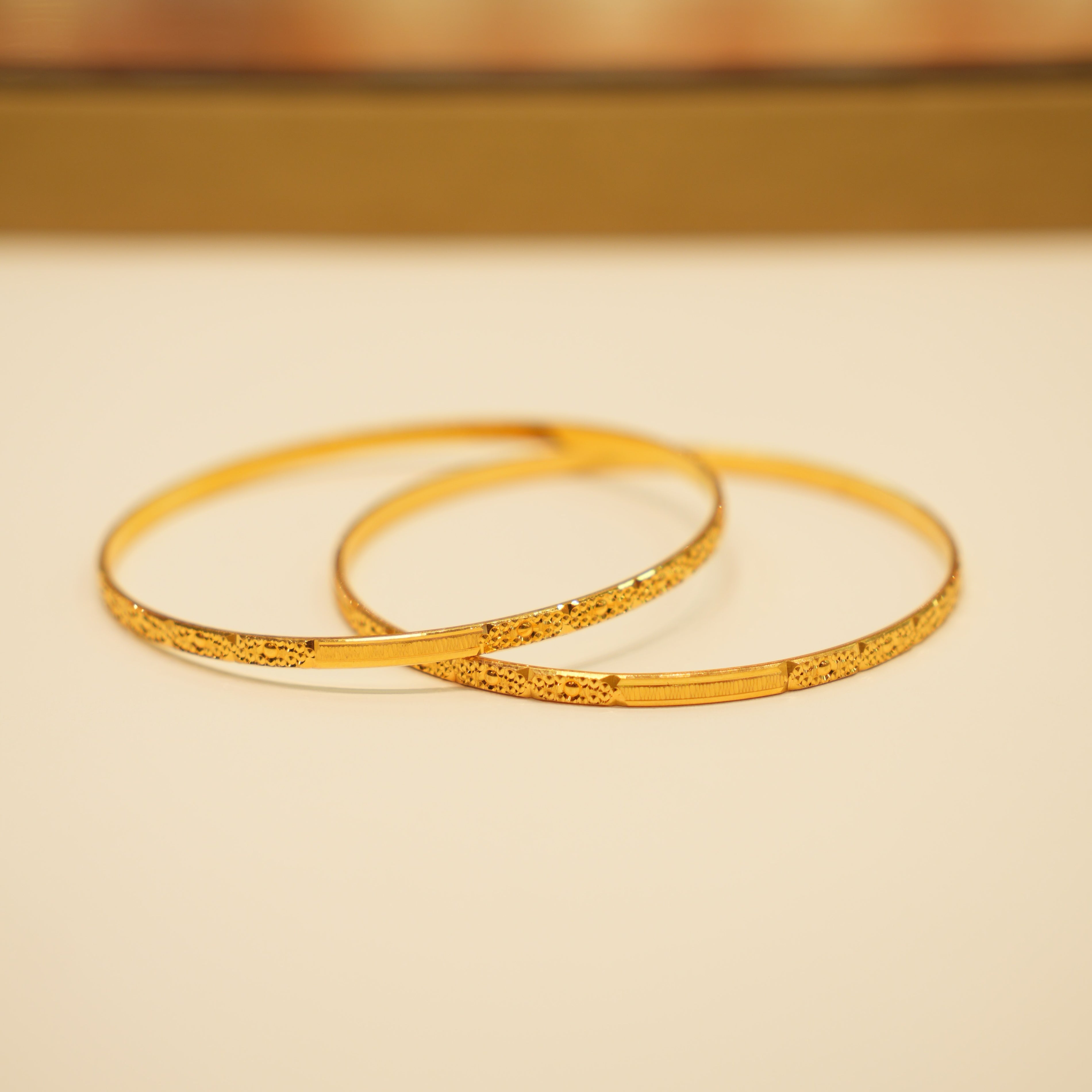 22k Gold Ladies Bangles