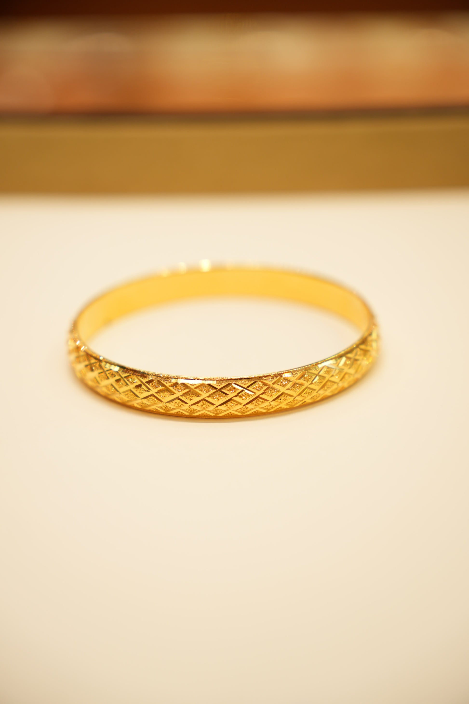 22k Gold Ladies Bangle
