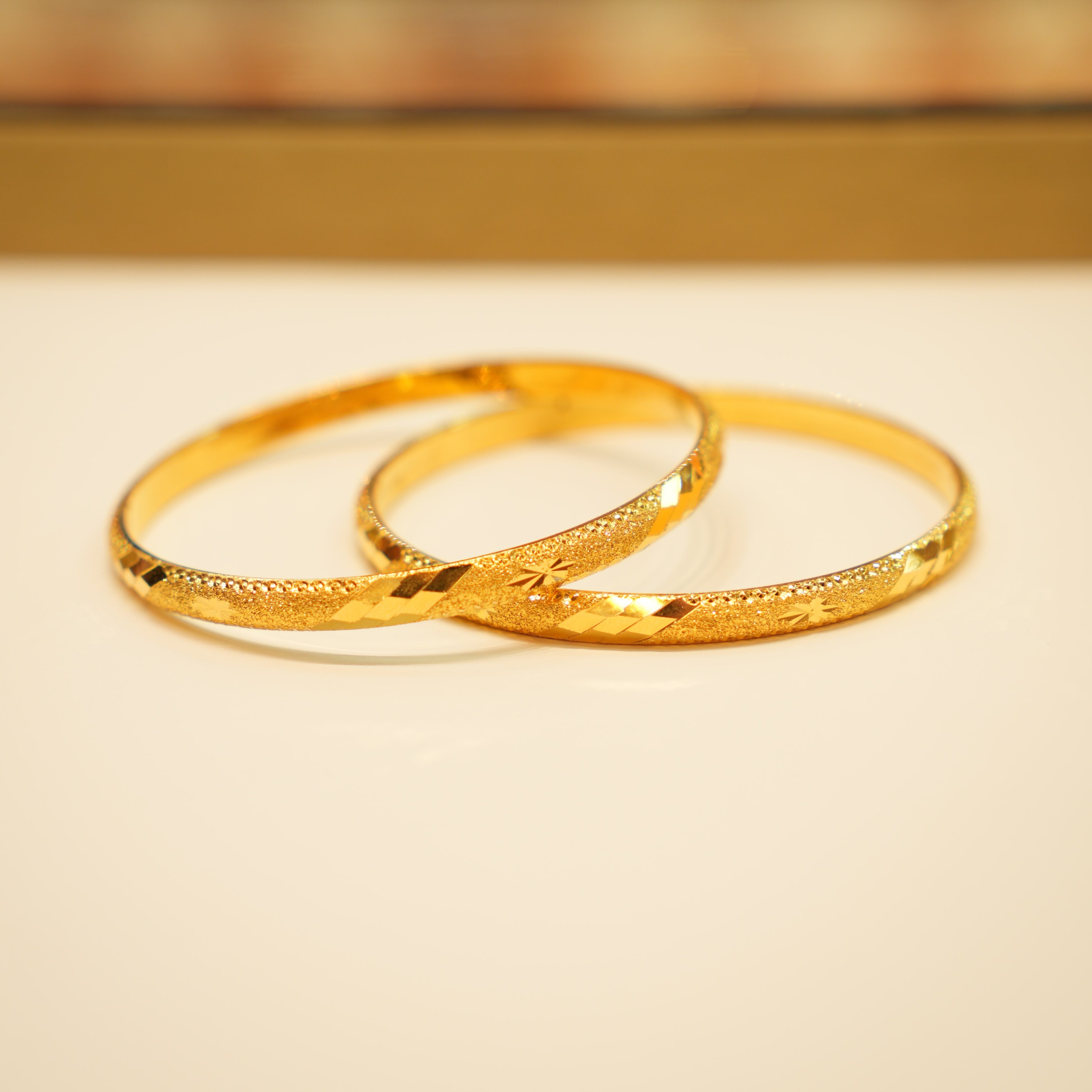 22k Gold Ladies Bangles
