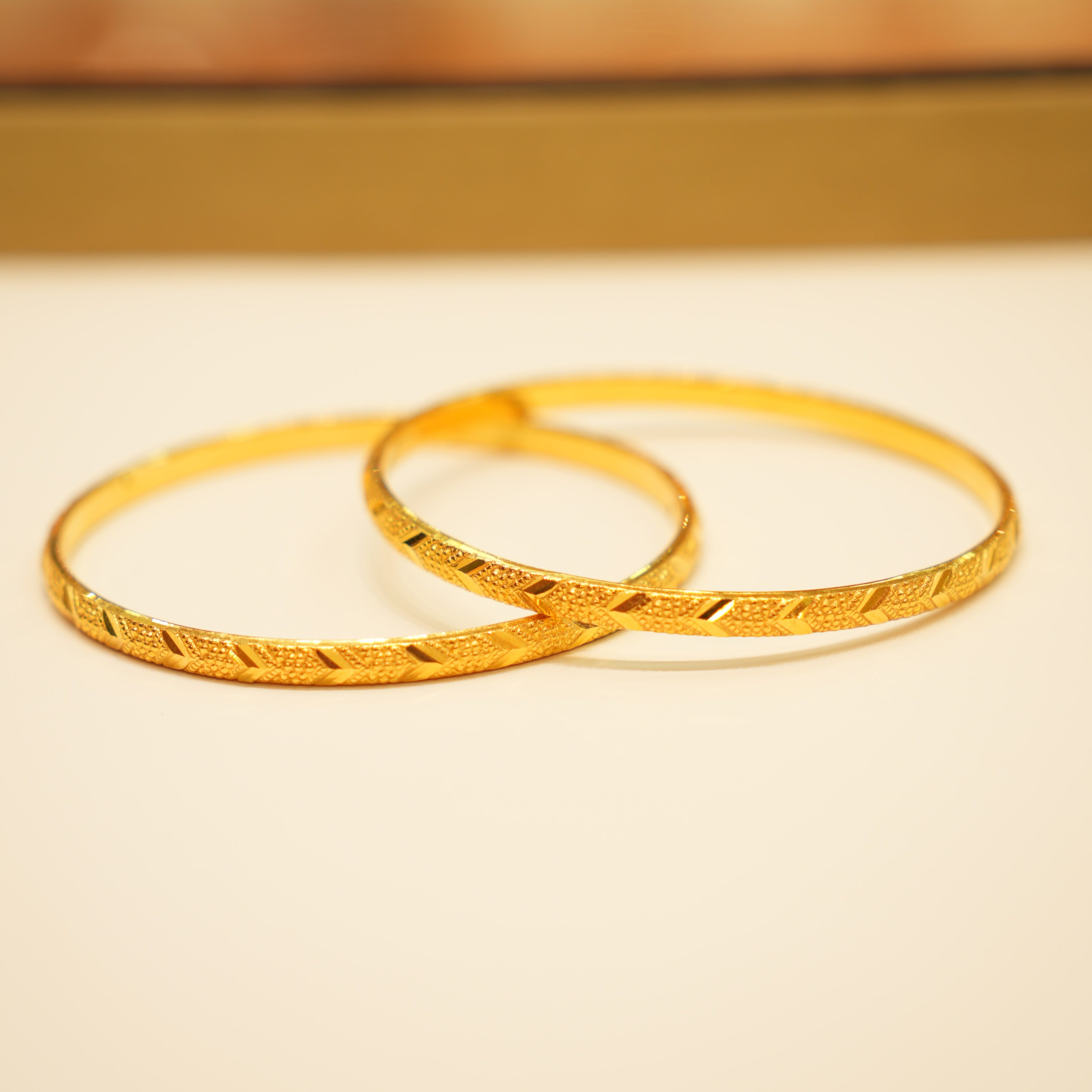 22k Gold Ladies Bangles