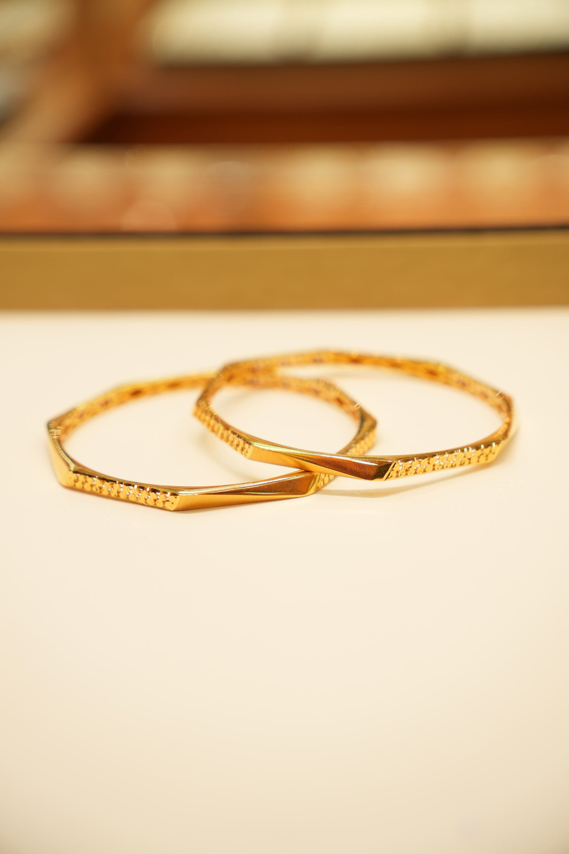 22k Gold Ladies Bangles