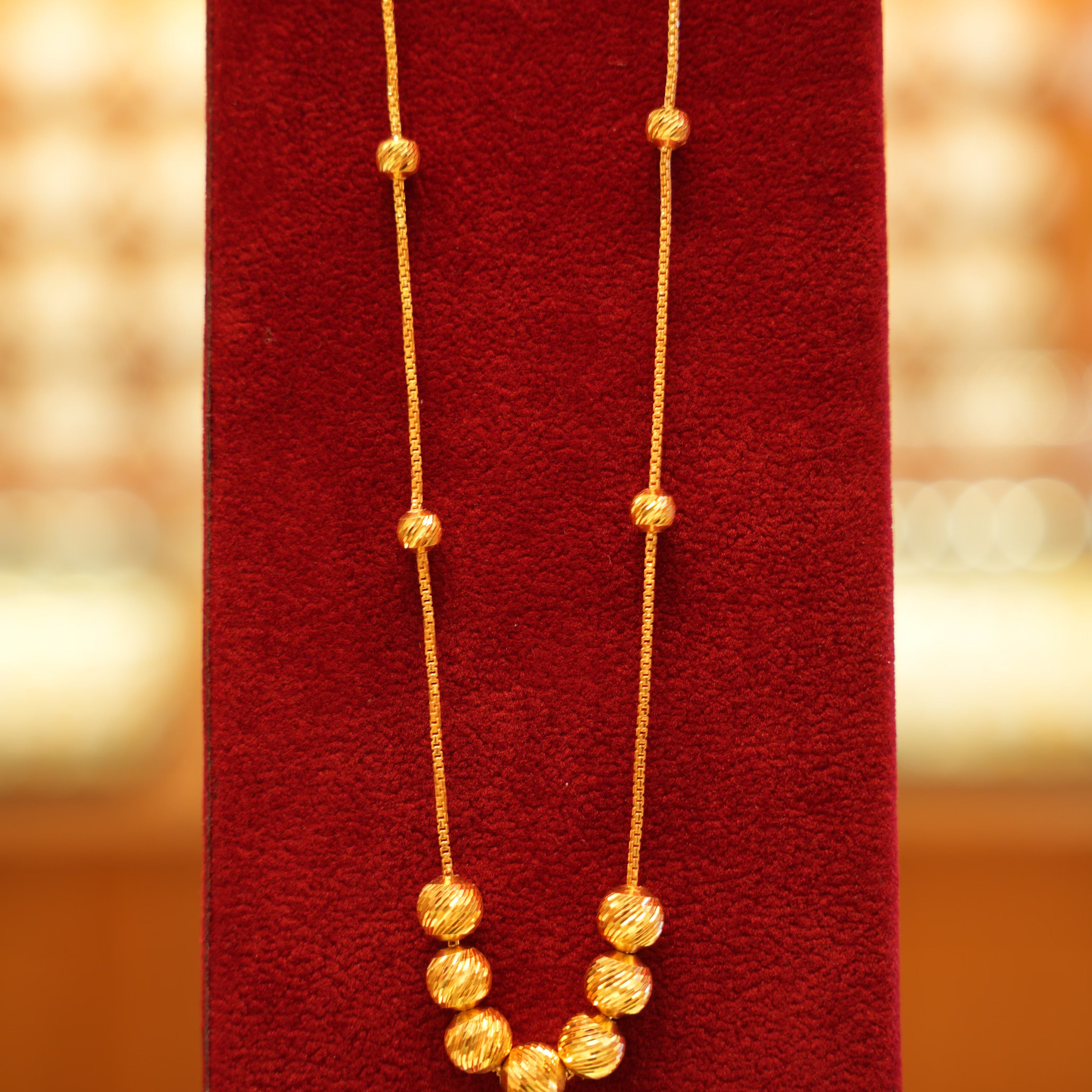 22K Gold Ladies Chain (18 Inches)