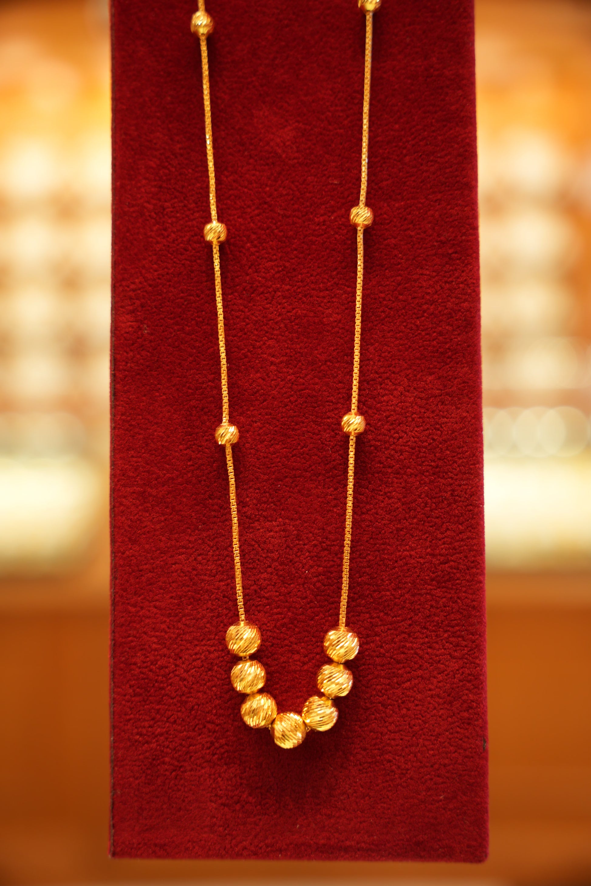 22K Gold Ladies Chain (18 Inches)