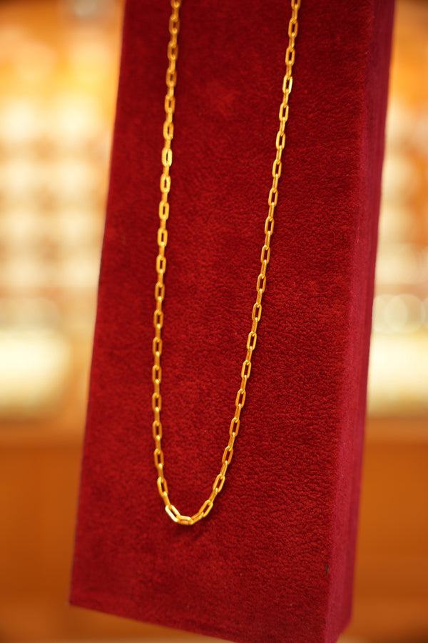 22K Gold Ladies Chain (18 Inches)