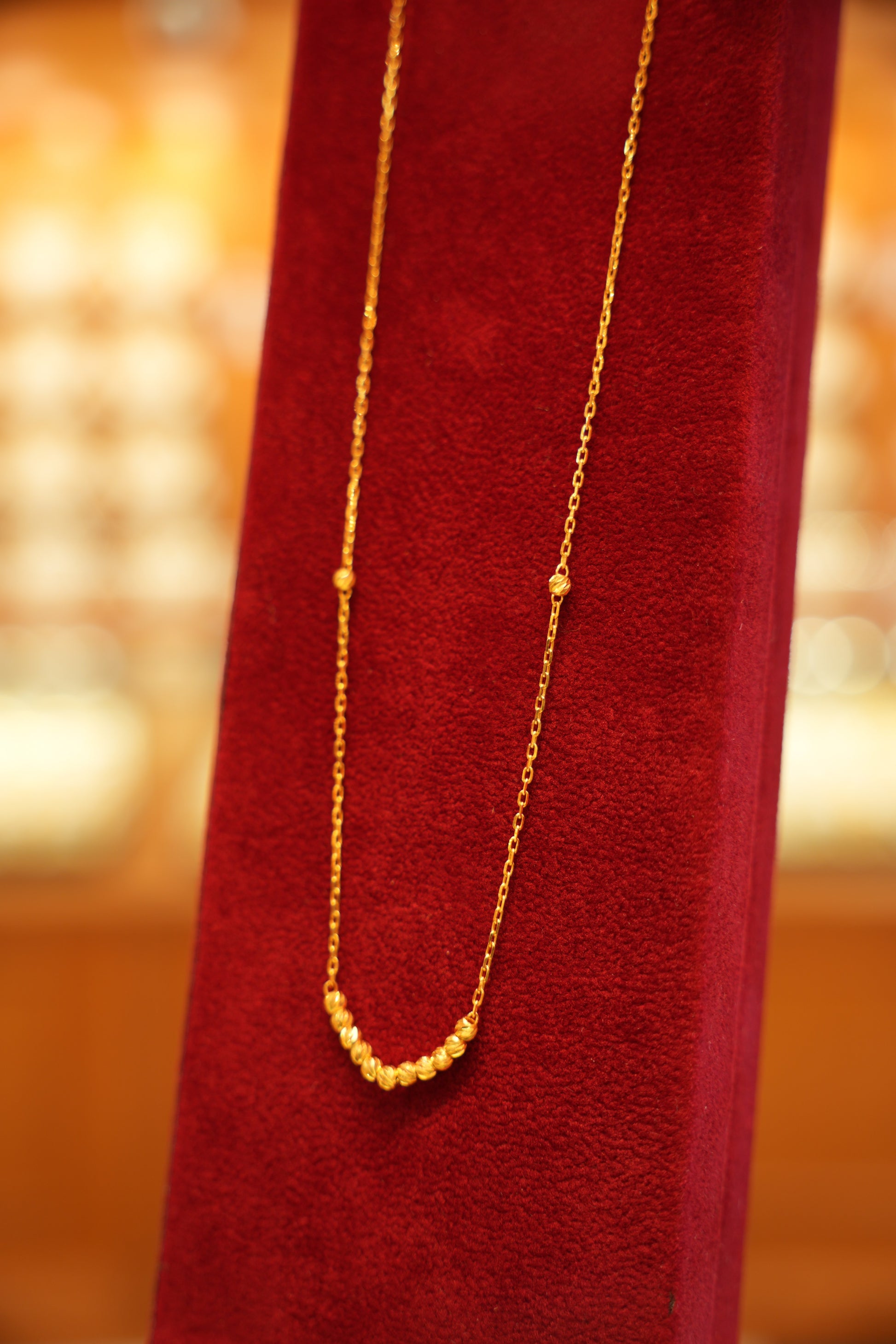 22K Gold Ladies Chain (18 Inches)