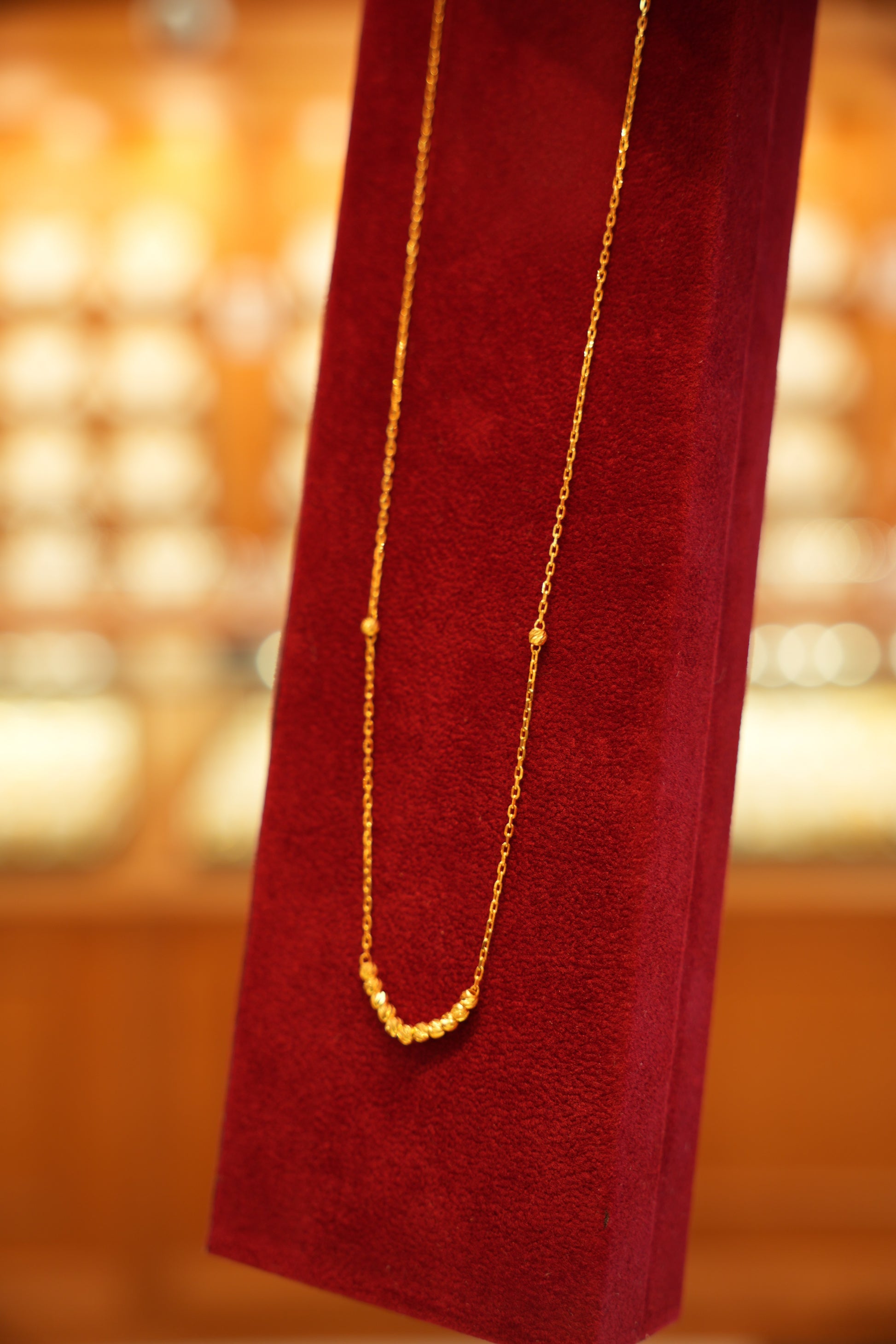 22K Gold Ladies Chain (18 Inches)