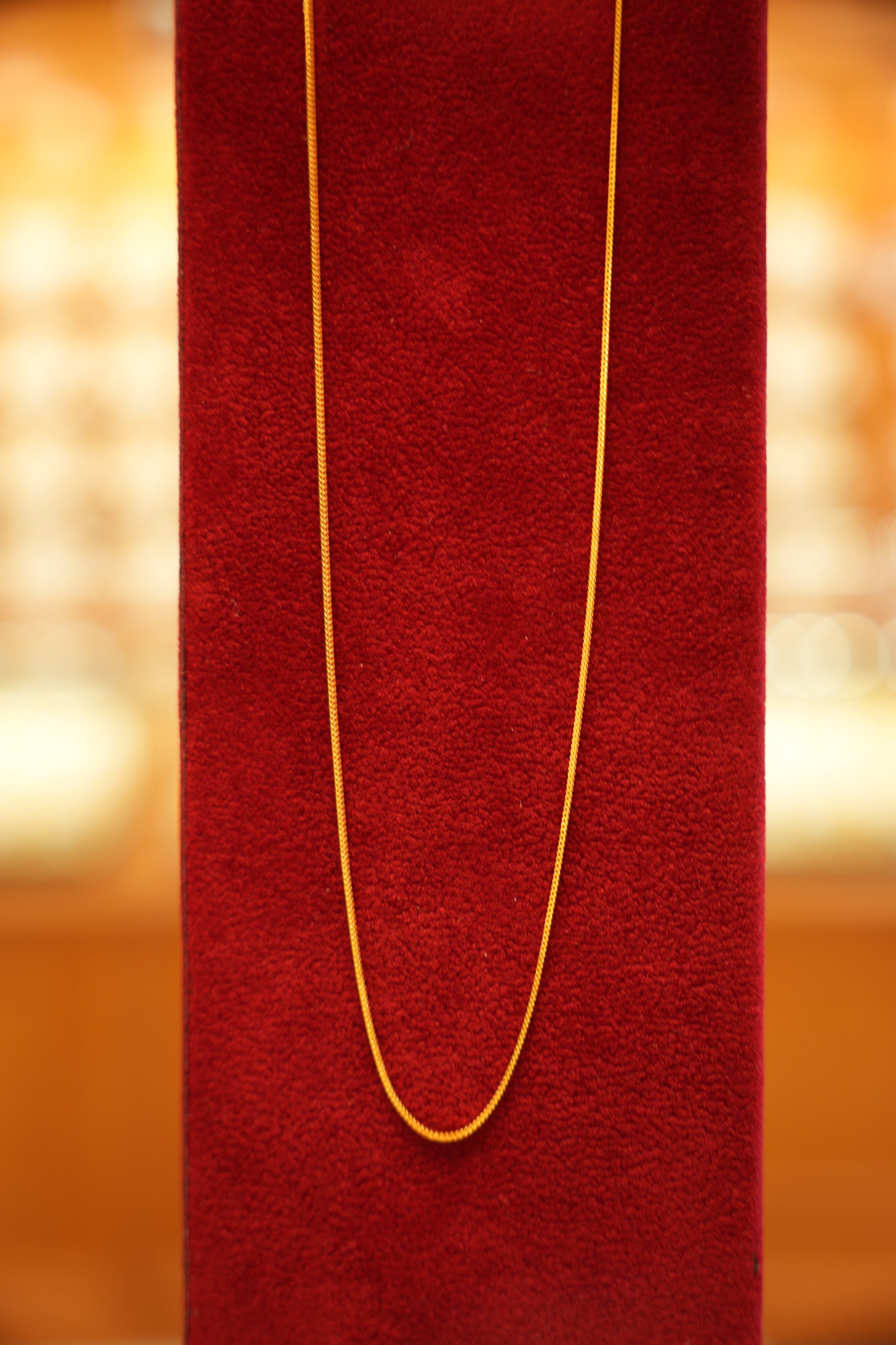 22K Gold Ladies Chain (18 Inches)