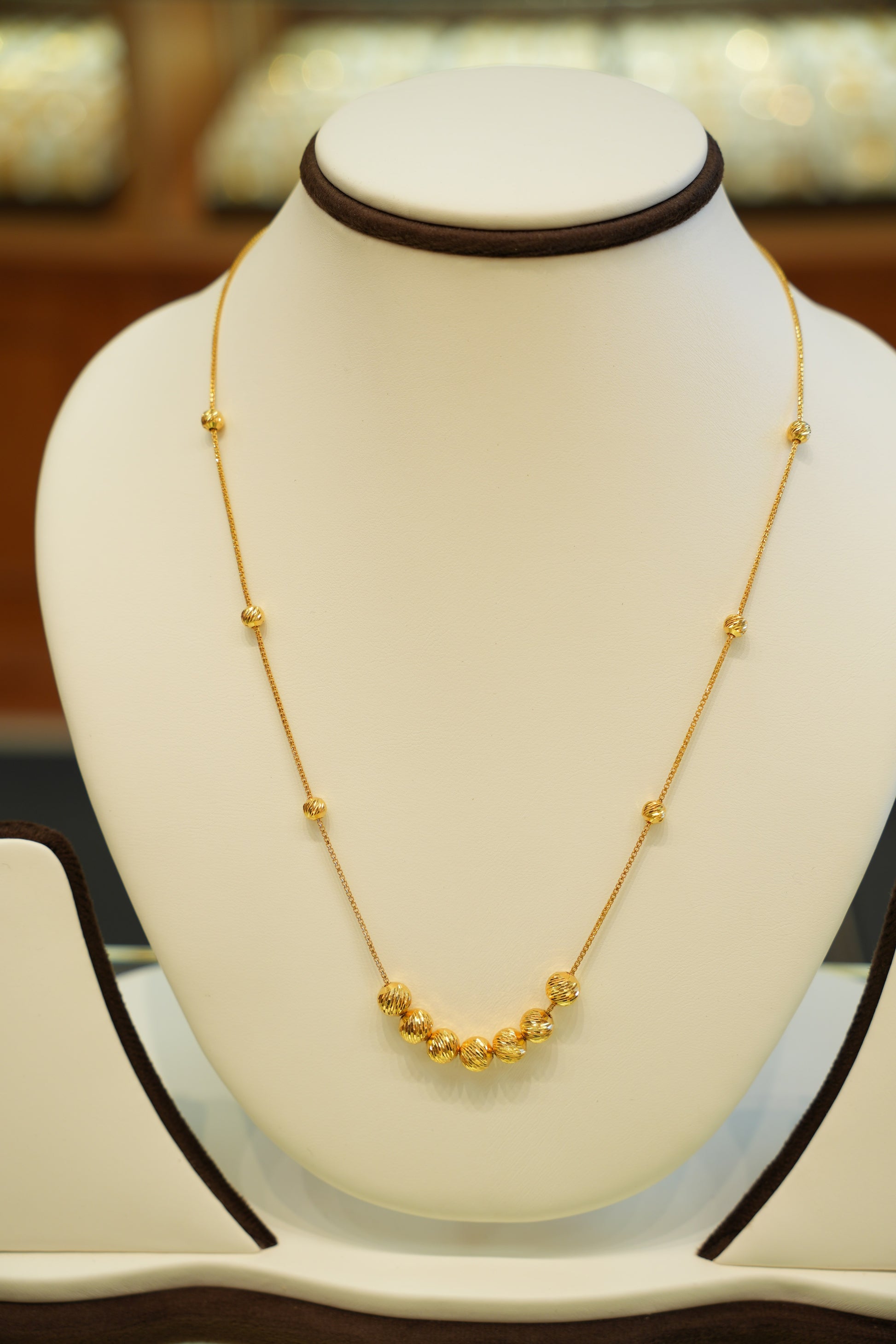 22K Gold Ladies Chain (18 Inches)