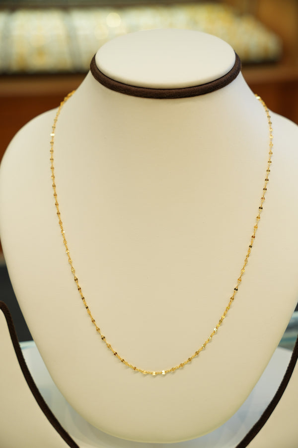 22K Gold Ladies Chain (18 Inches)