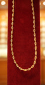 Classic gold twisted chain