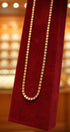 Luxury gold chain with polished links