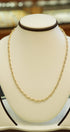 Modern gold necklace chain