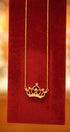 Gold chain pendant 