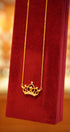 Traditional gold chain pendant