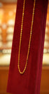 Gold daily wear necklace