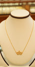 Designer gold pendant chain