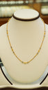 Classic gold neck chain
