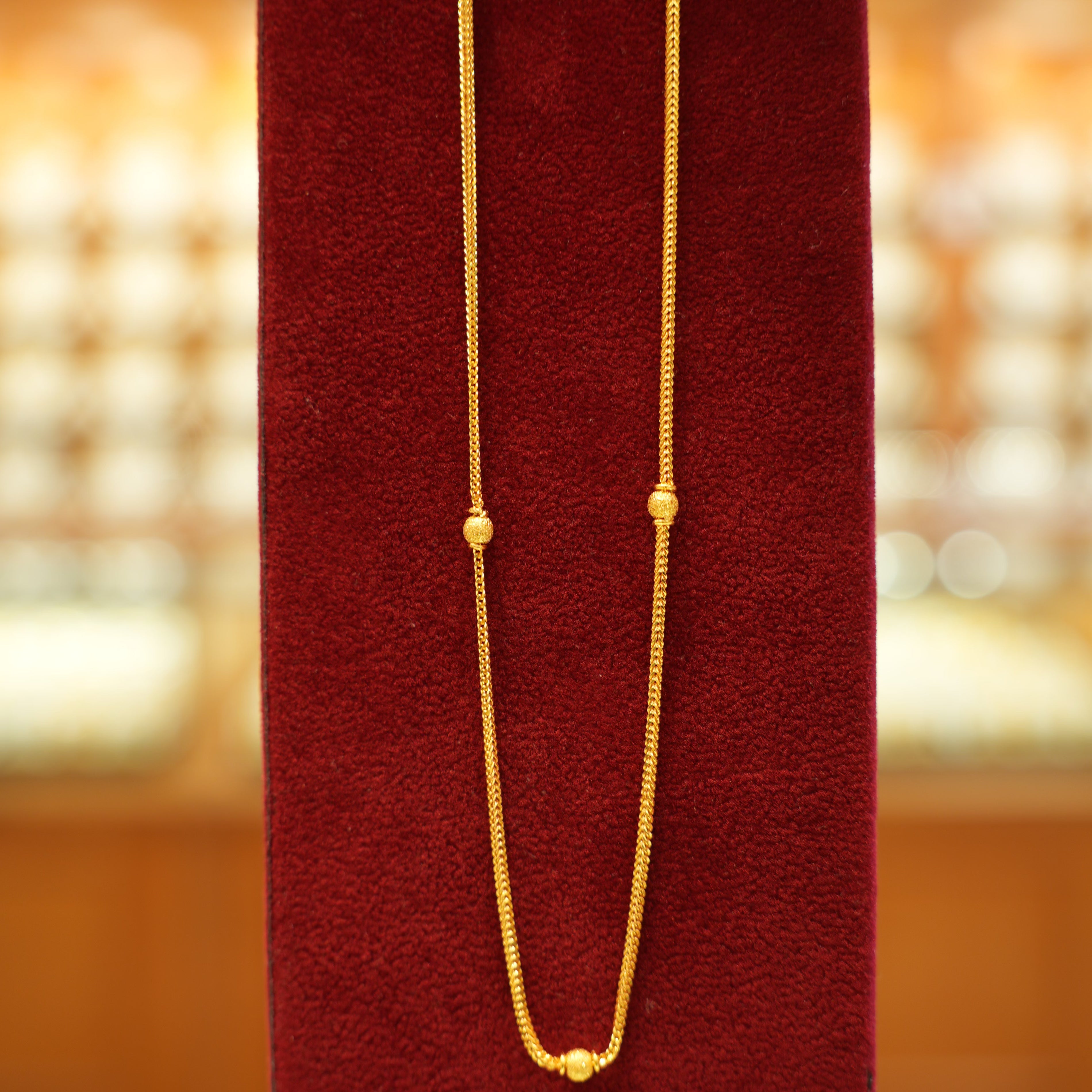 22K Gold Ladies Chain (18 Inches)