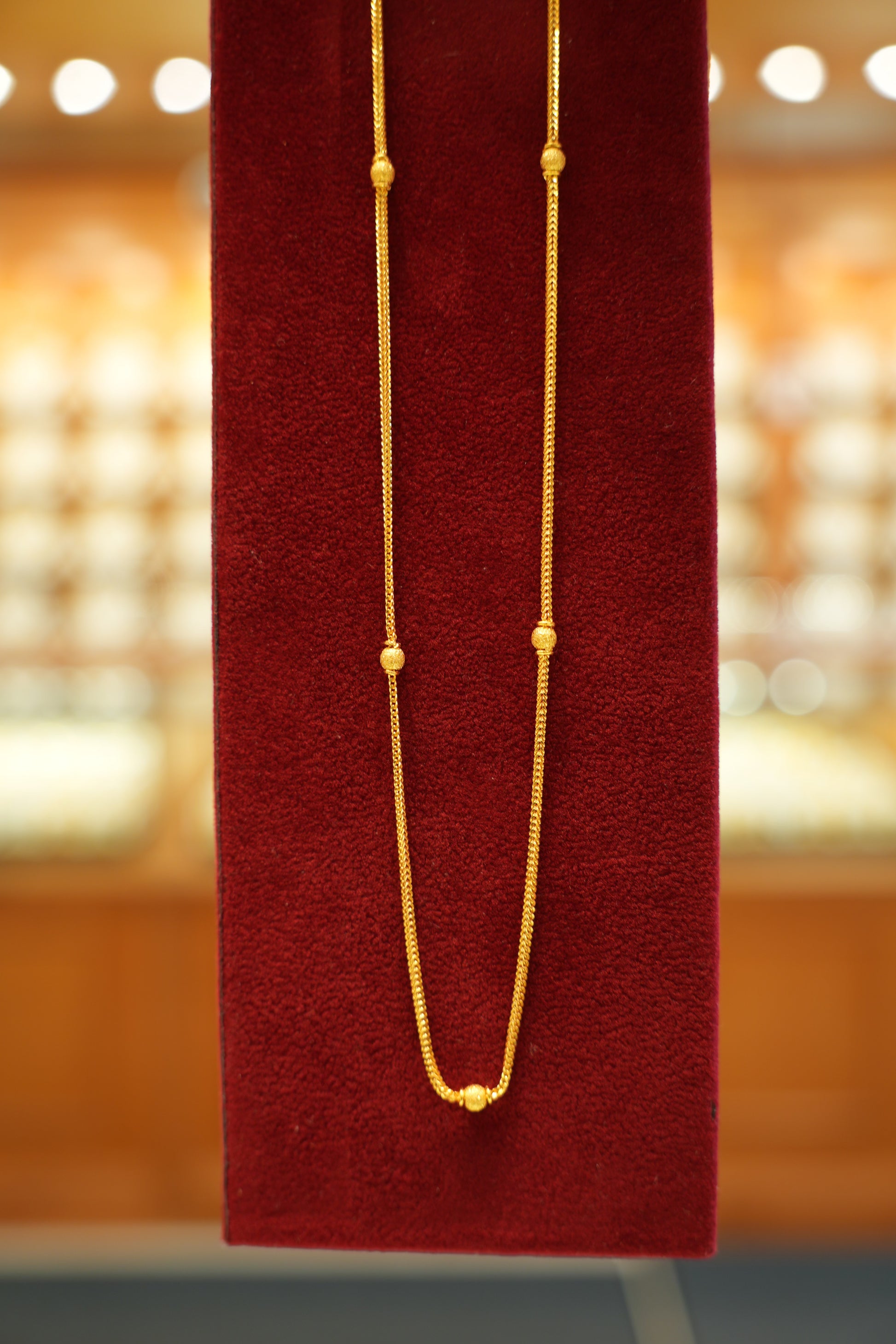 22K Gold Ladies Chain (18 Inches)