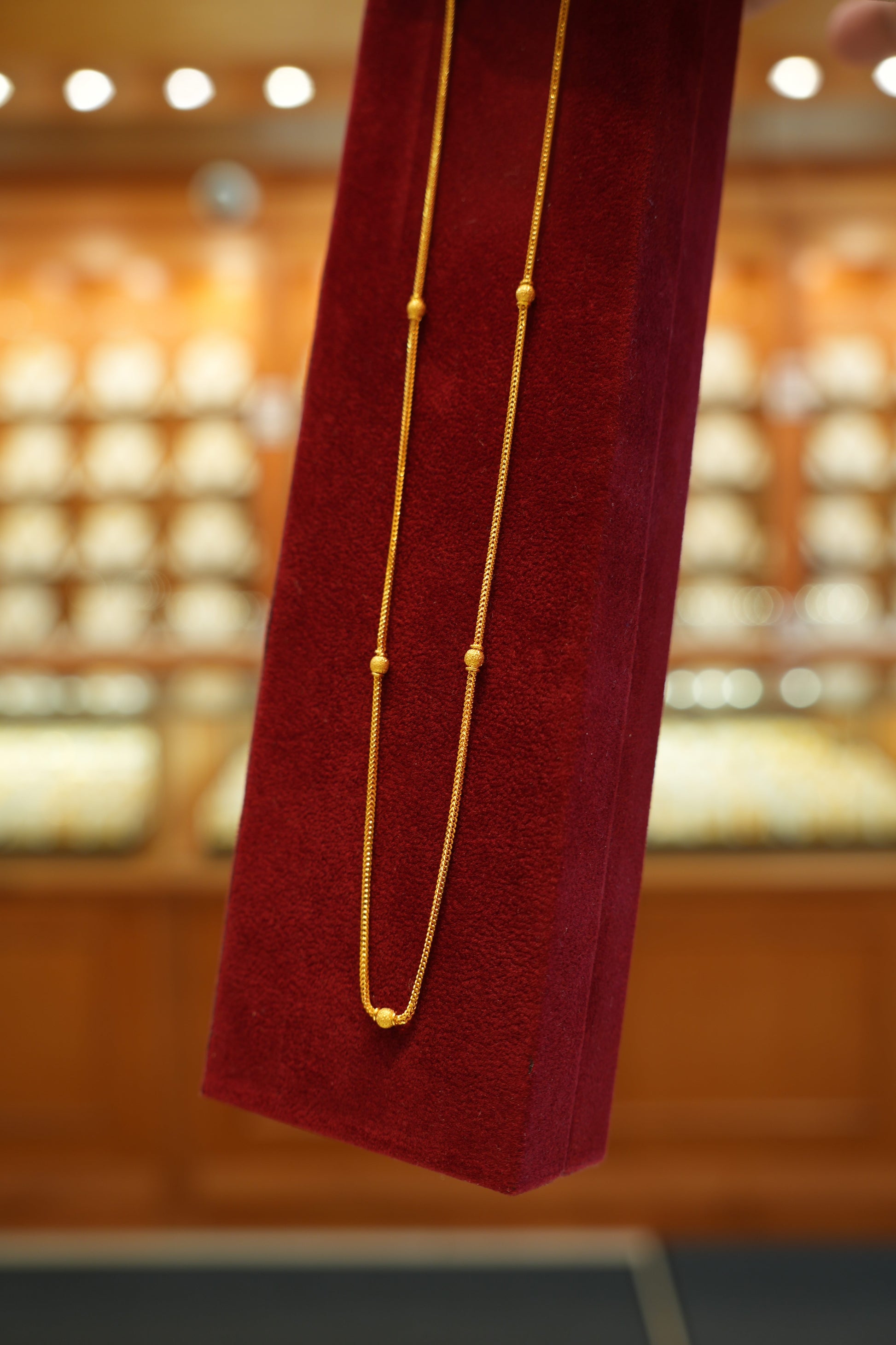 22K Gold Ladies Chain (18 Inches)