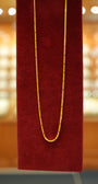 Elegant short gold chain for women