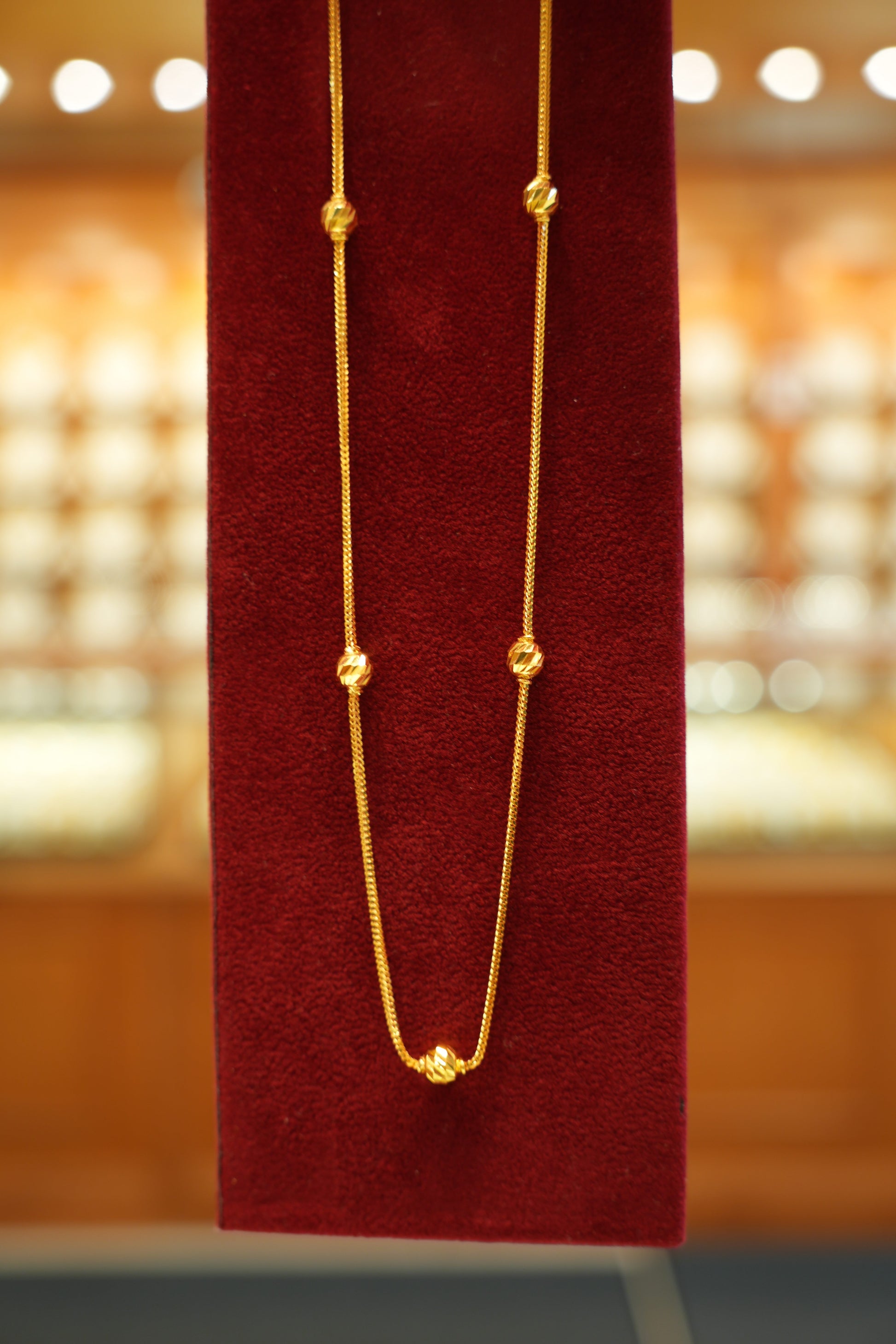 22K Gold Ladies Chain (18 Inches)