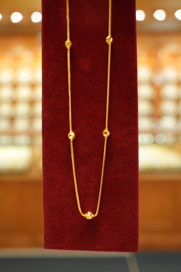 22K Gold Ladies Chain (18 Inches)