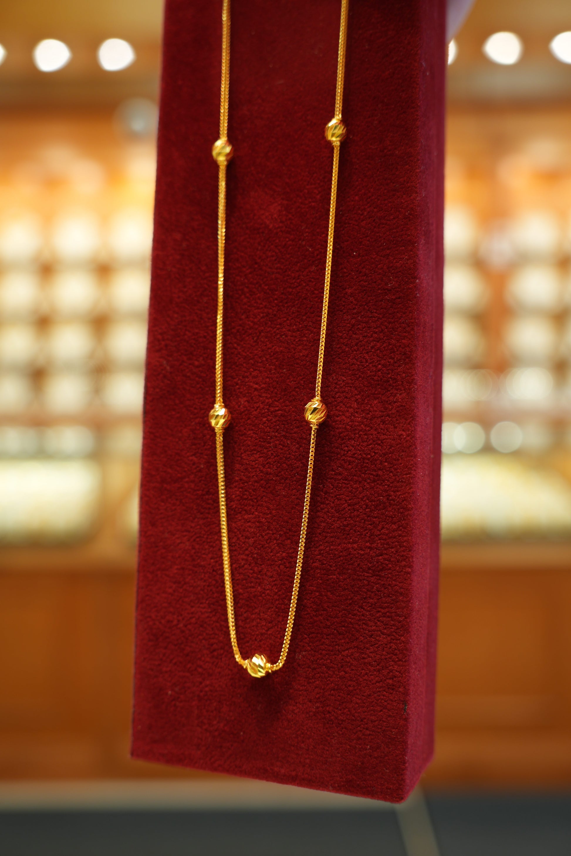 22K Gold Ladies Chain (18 Inches)