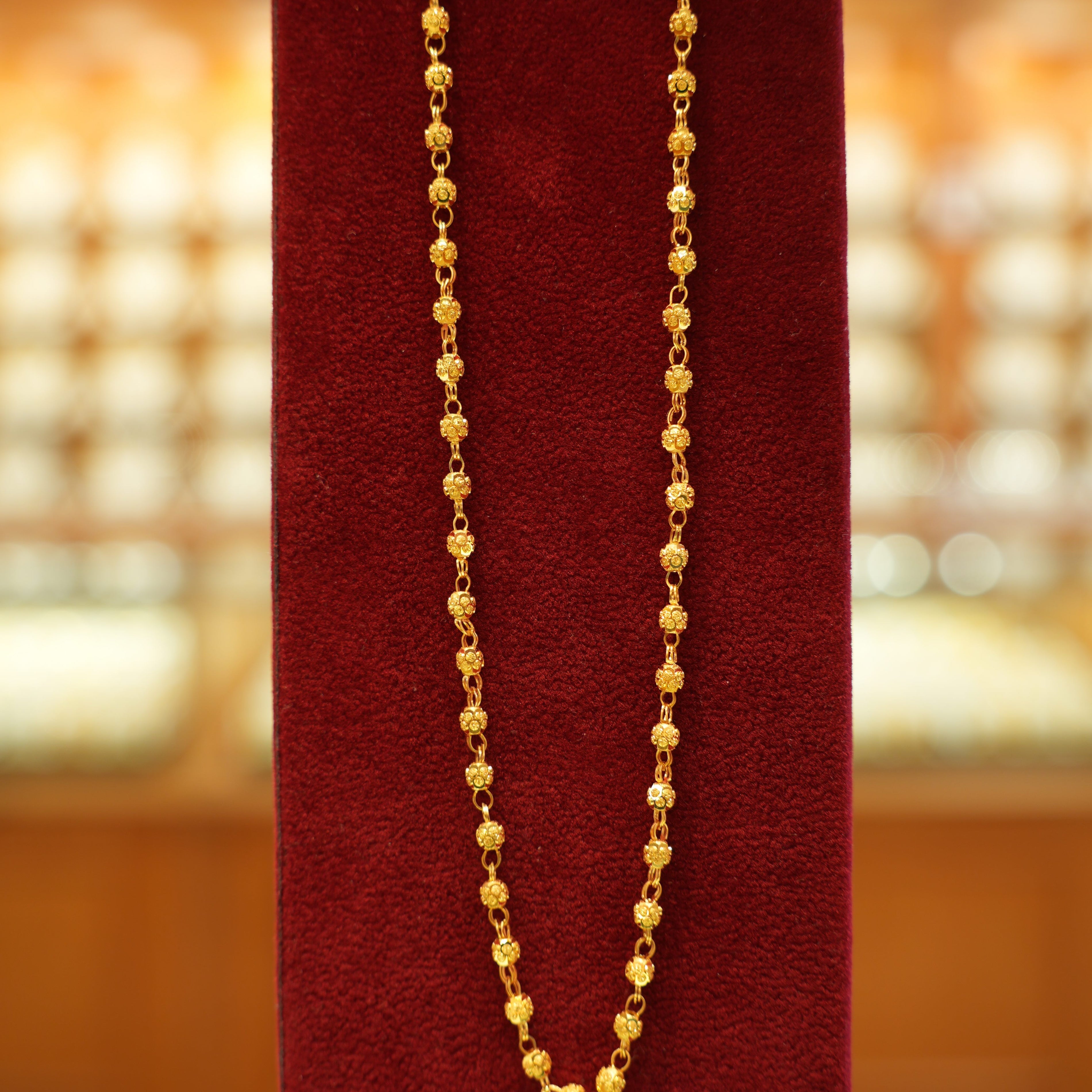 22K Gold Ladies Chain (18 Inches)
