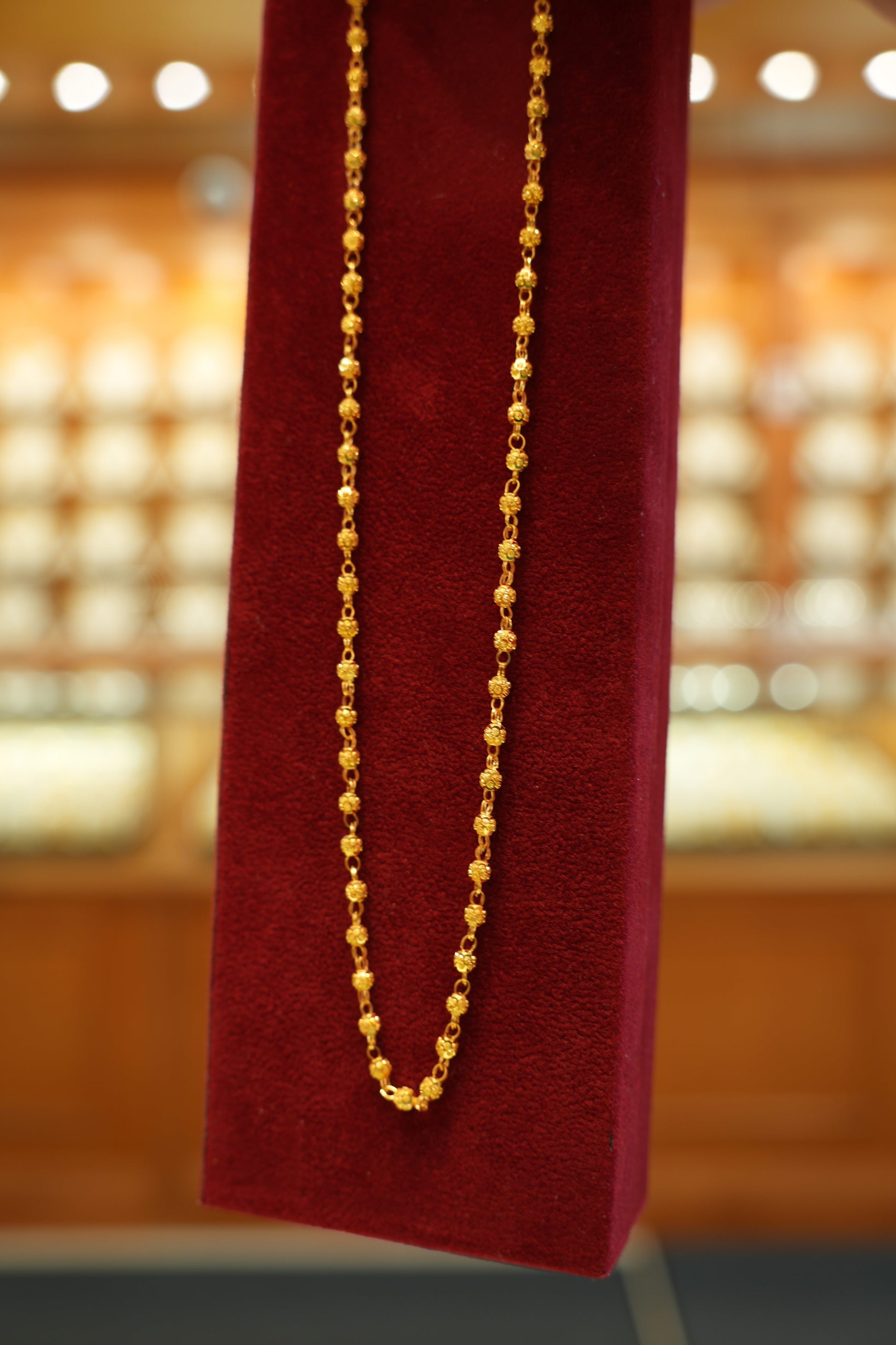 22K Gold Ladies Chain (18 Inches)